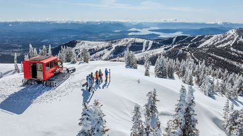 schweitzer backcountry adventure snow cat